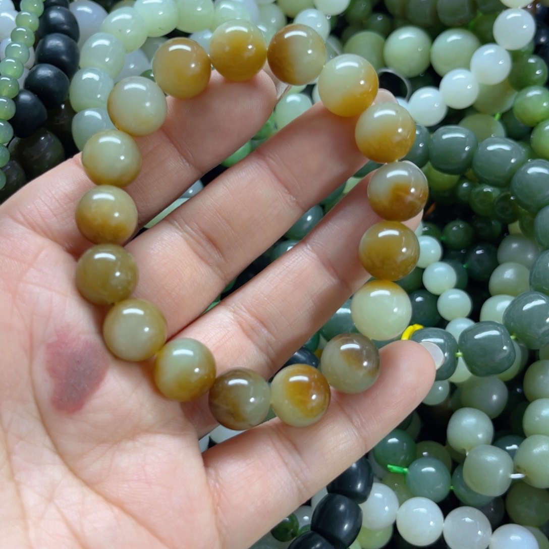 和田玉手链未镶嵌