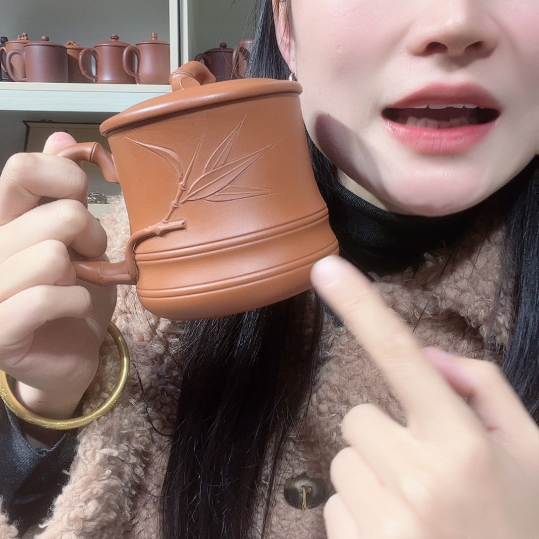 紫砂茶杯全部手工