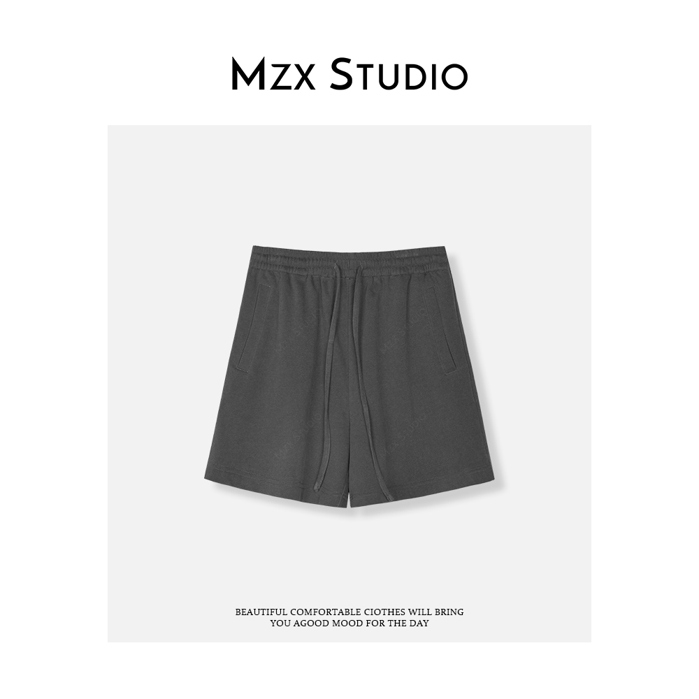 MZX 夏季纯棉抽绳简约百搭裤子 KZ9088-R