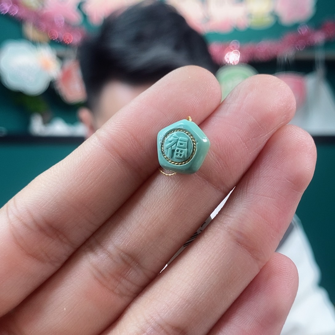 绿松石珠宝奇石未镶嵌