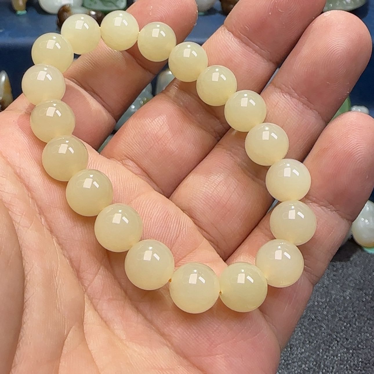 【闪购商品】和田玉手链未镶嵌晚*咯