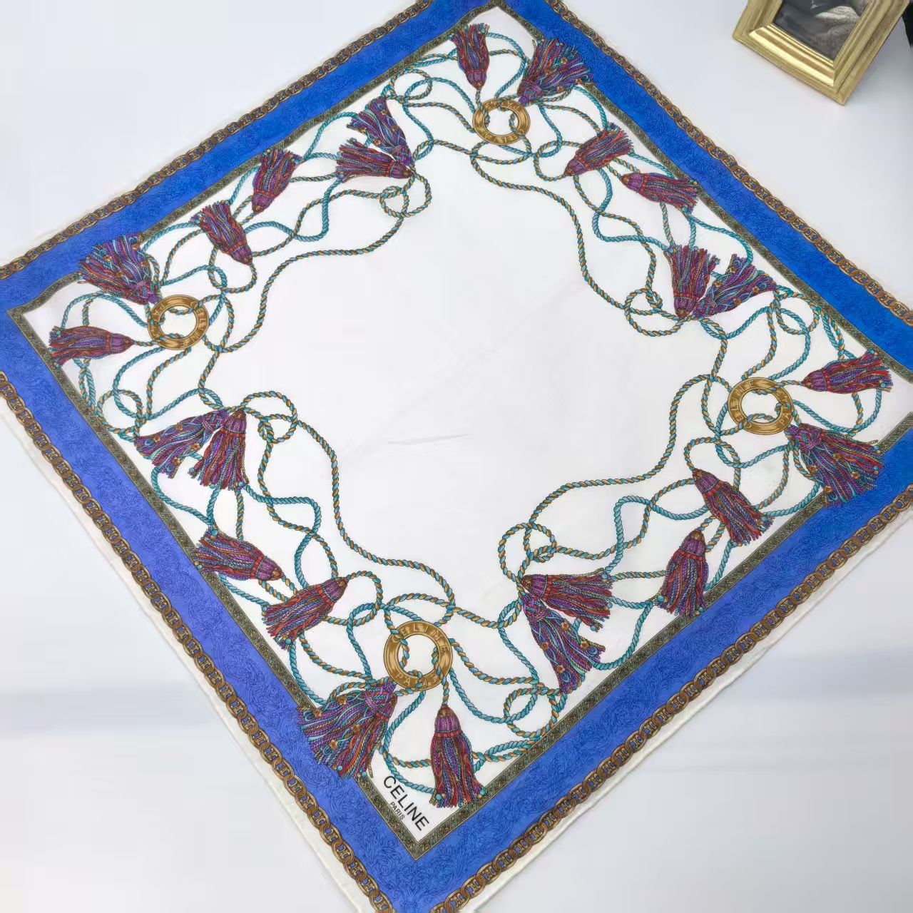 95新 Celine/思琳 海囤/思琳/丝巾/yy09957