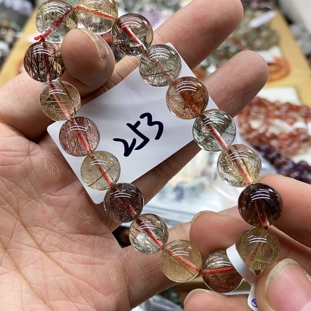 水晶手链未镶嵌天然