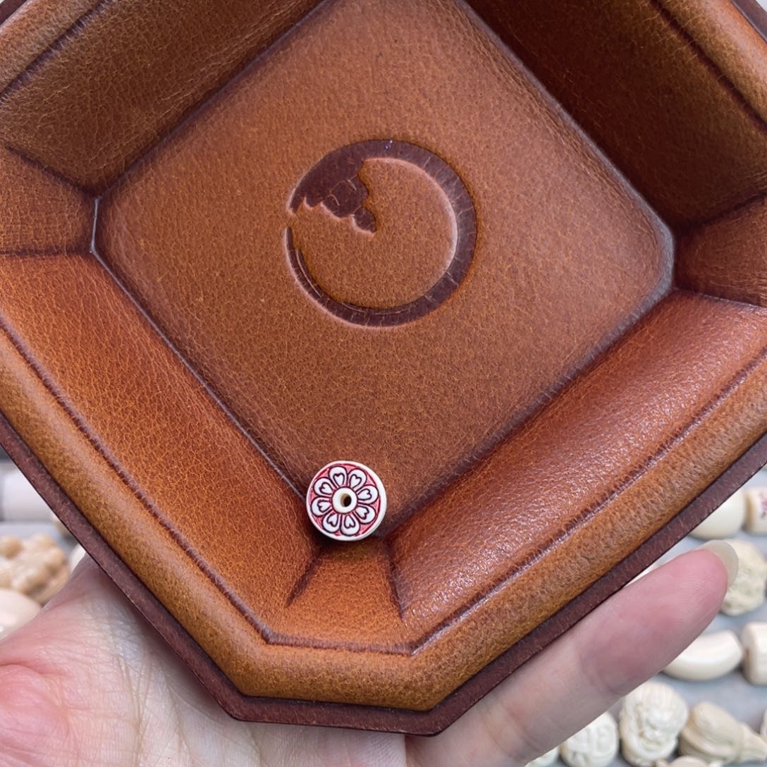 猛犸象牙手串/手链/手镯格桑花背云