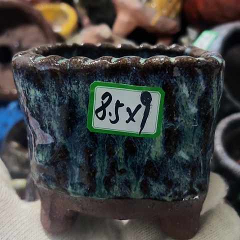 红陶粗陶花盆手工