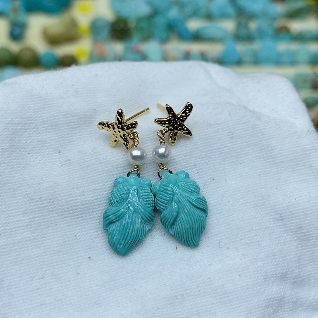 绿松石未镶嵌配饰