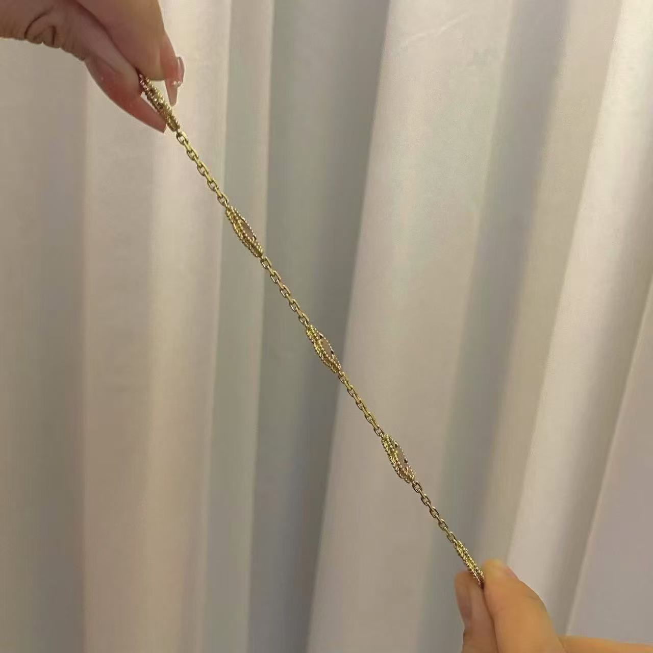 合金手链 【五花手链】气质时尚百搭精致简约