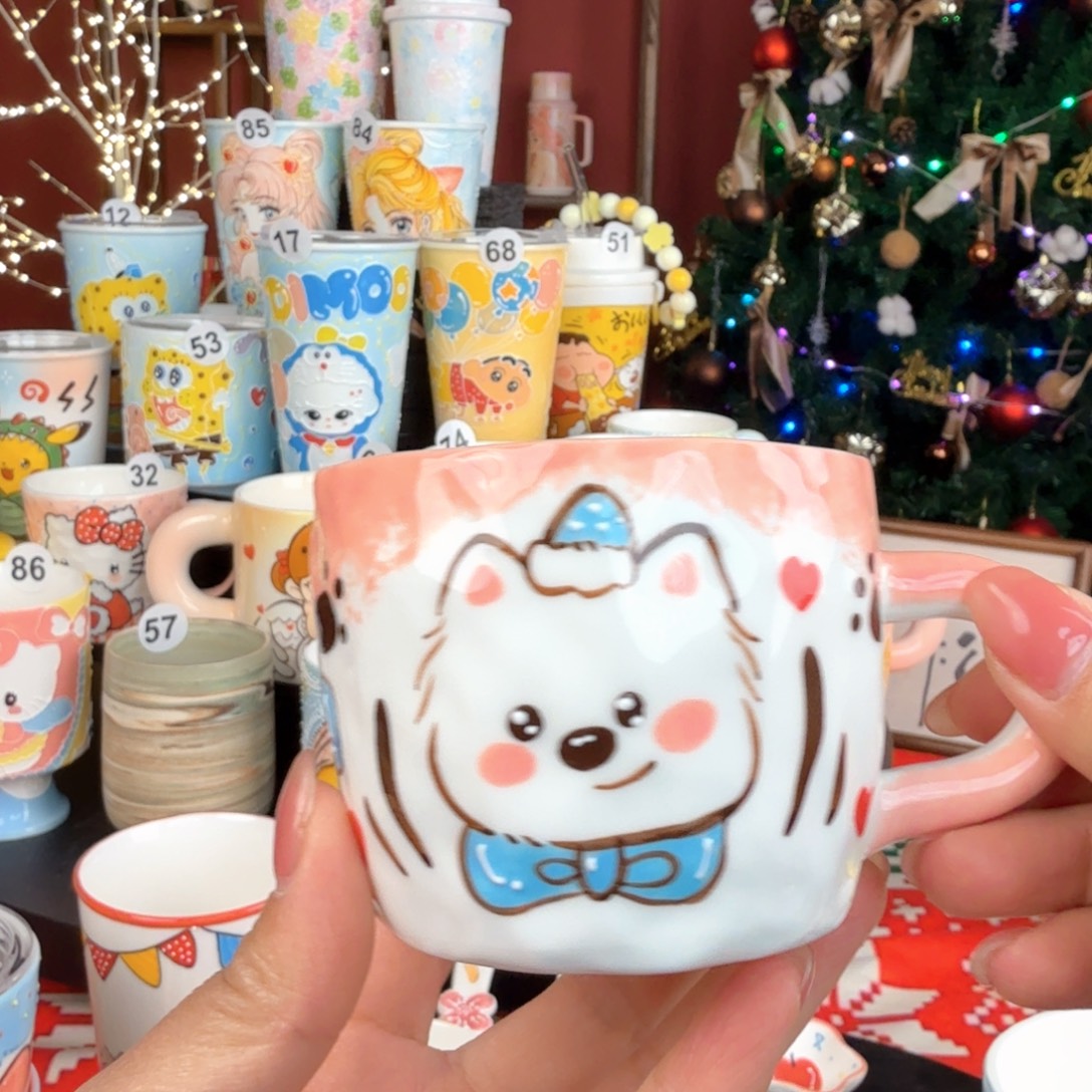 陶景德镇手绘高温釉下彩