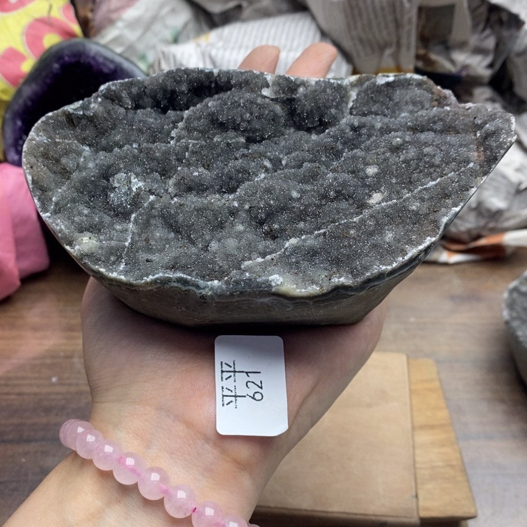 紫晶珠宝半成品未镶嵌