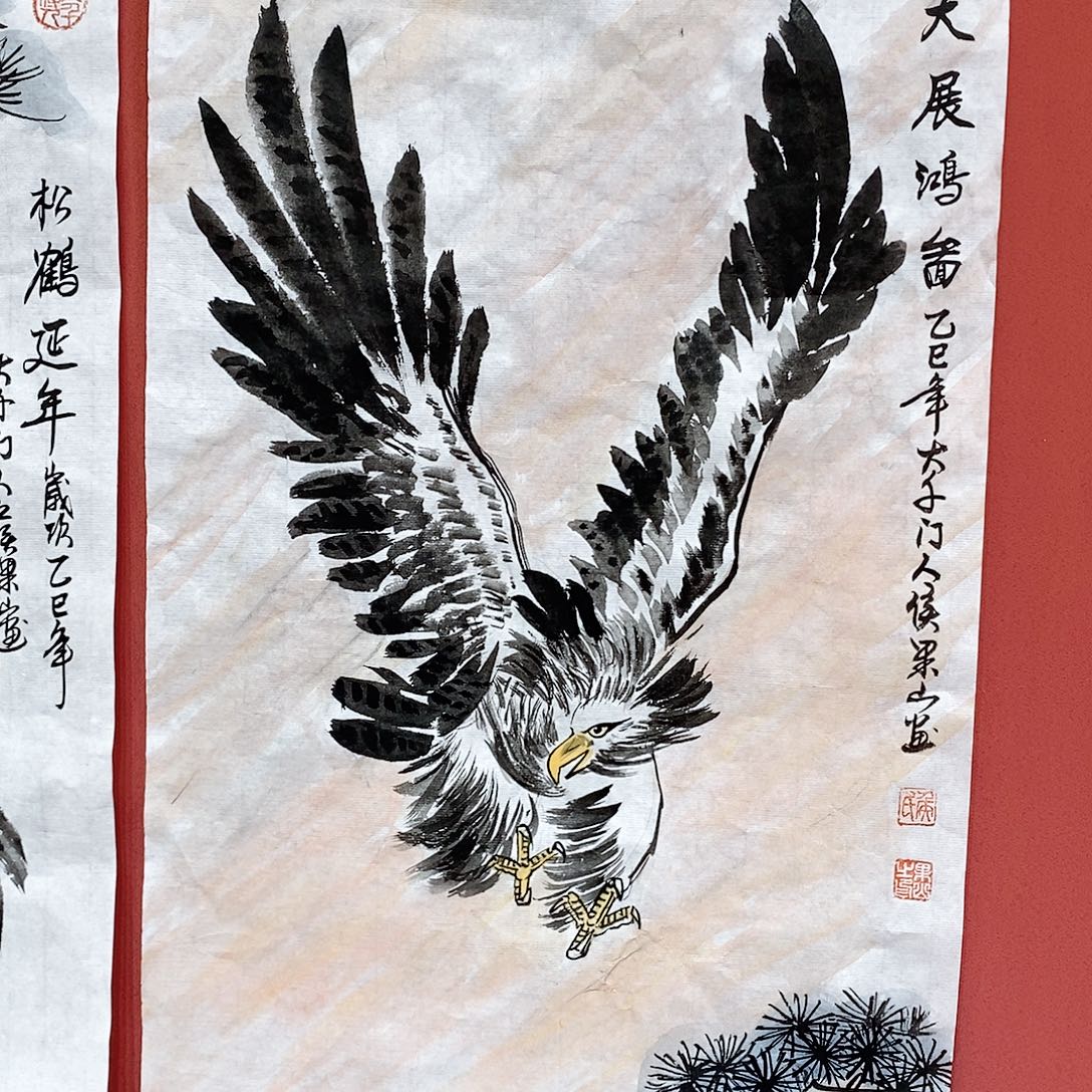 国画大风堂嫡传-侯果山老师作品路 