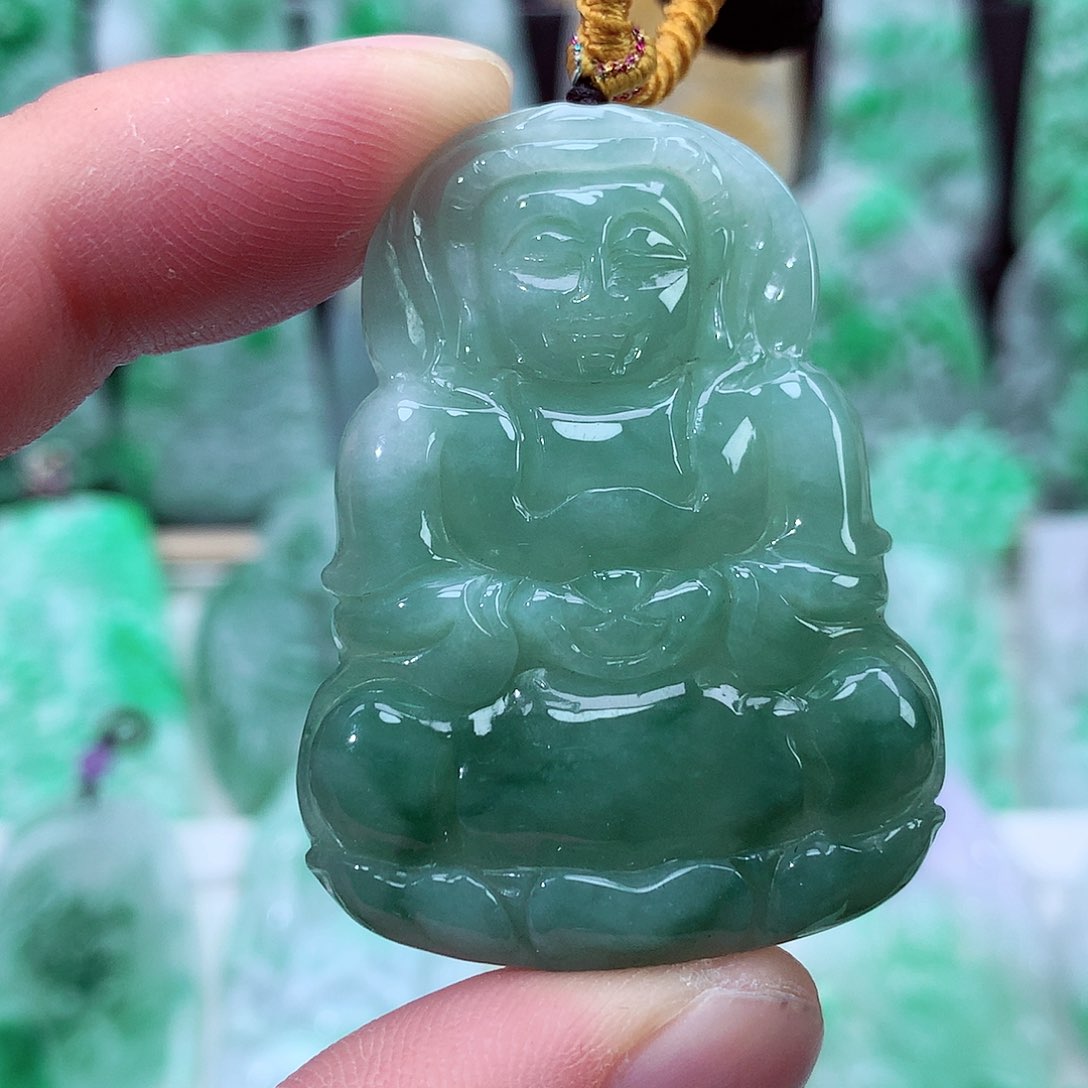 翡翠未镶嵌颈饰翡翠吊坠
