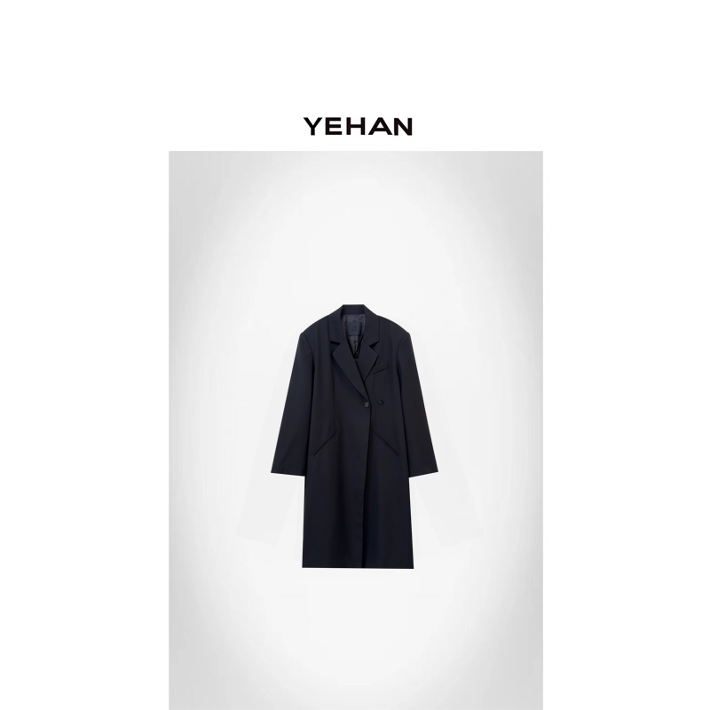 YEHAN 走秀黑西装 2025秋季新款NEW