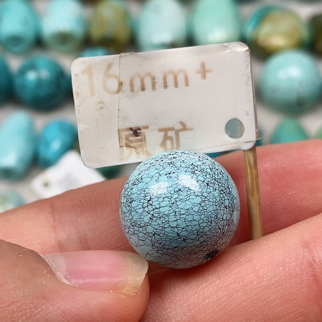 未镶嵌绿松石珠宝半成品