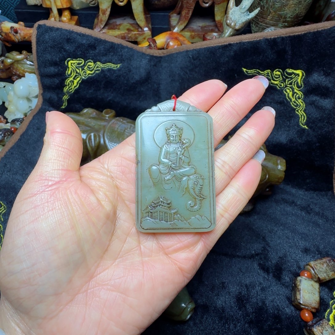 和田玉挂件未镶嵌