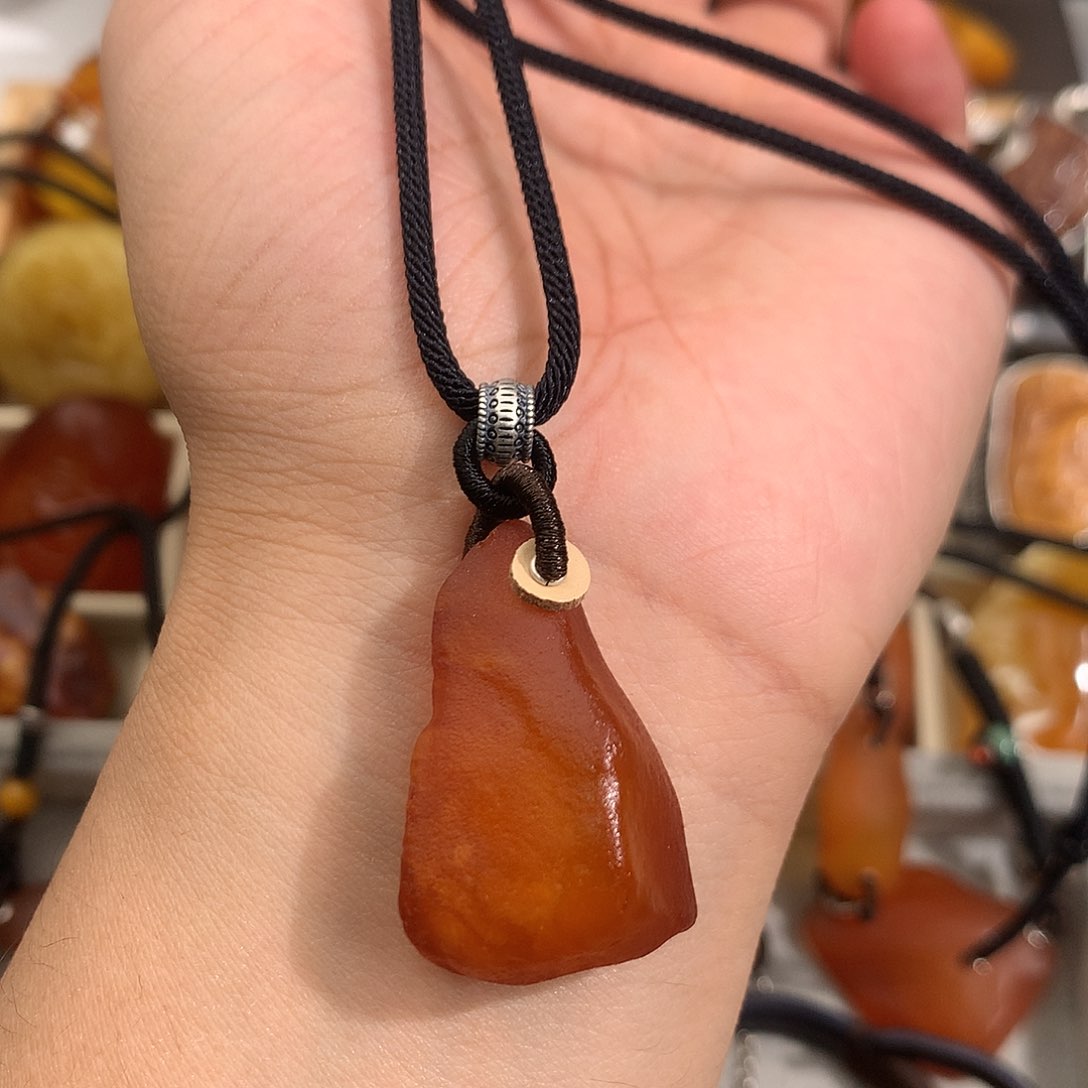 蜜蜡裸石未镶嵌你