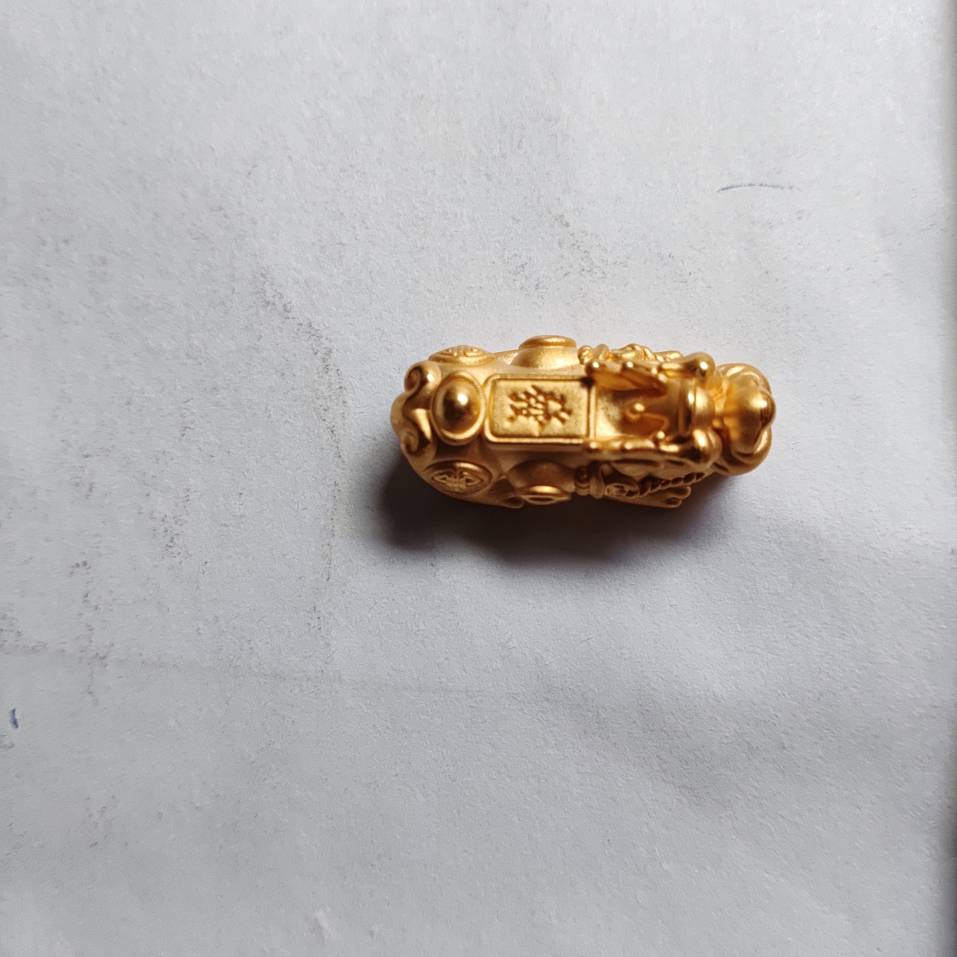 金元宝足金999貔貅珠子首饰