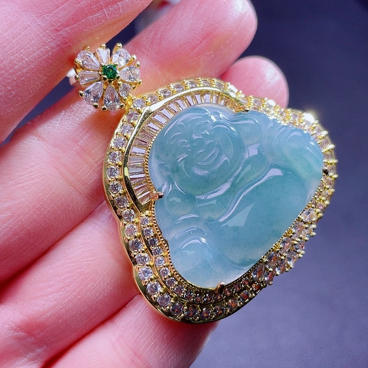 翡翠吊坠(不含链)未镶嵌