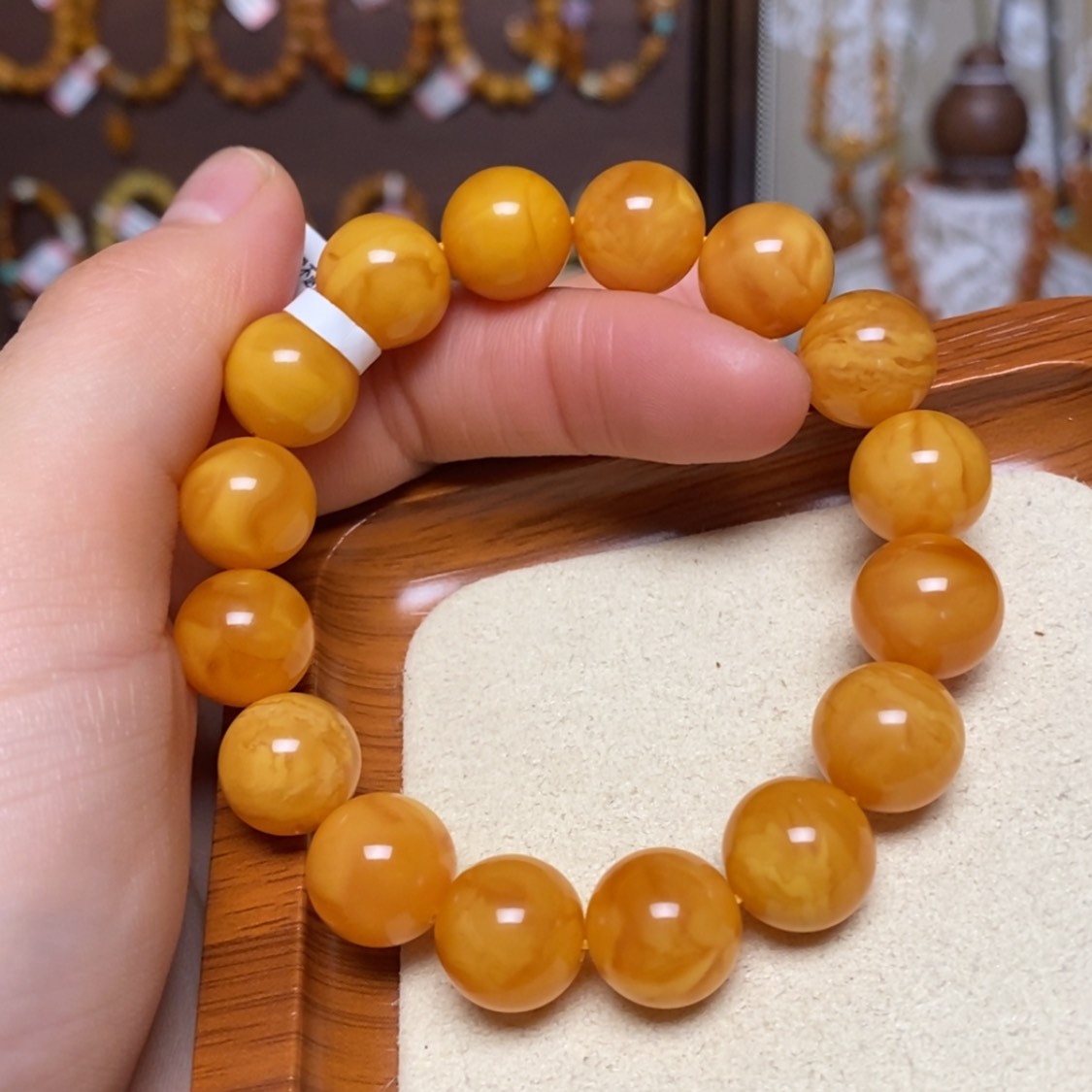 【闪购商品】手链蜜蜡未镶嵌手串