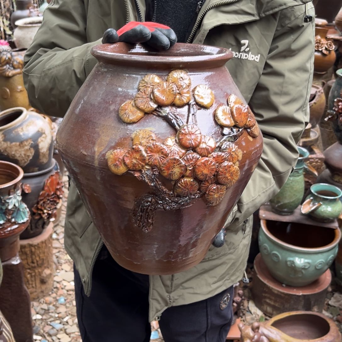 红陶高28口18有孔