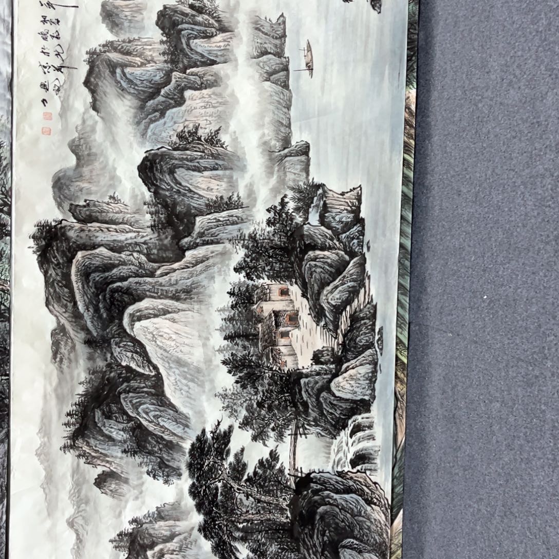 古***树国画国画作品老师手绘