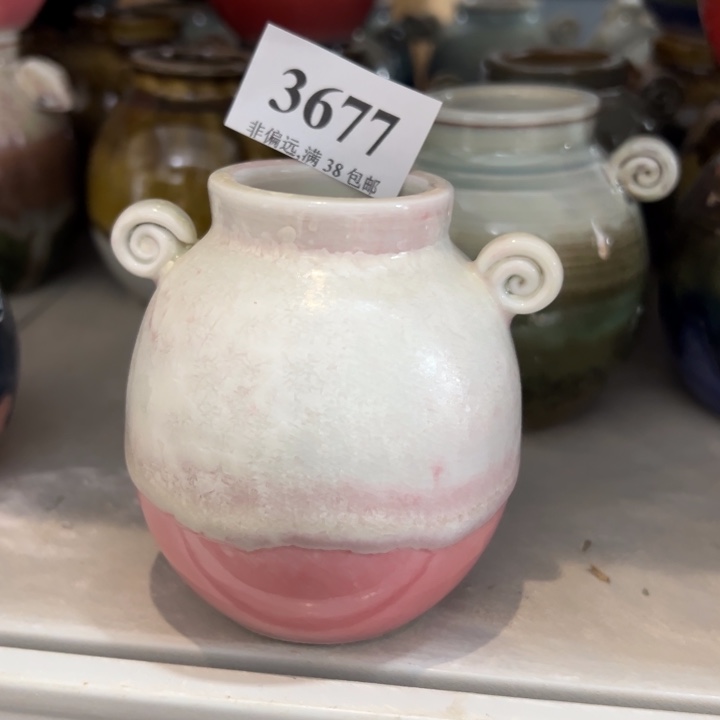 活动价30包邮景德镇手工花盆