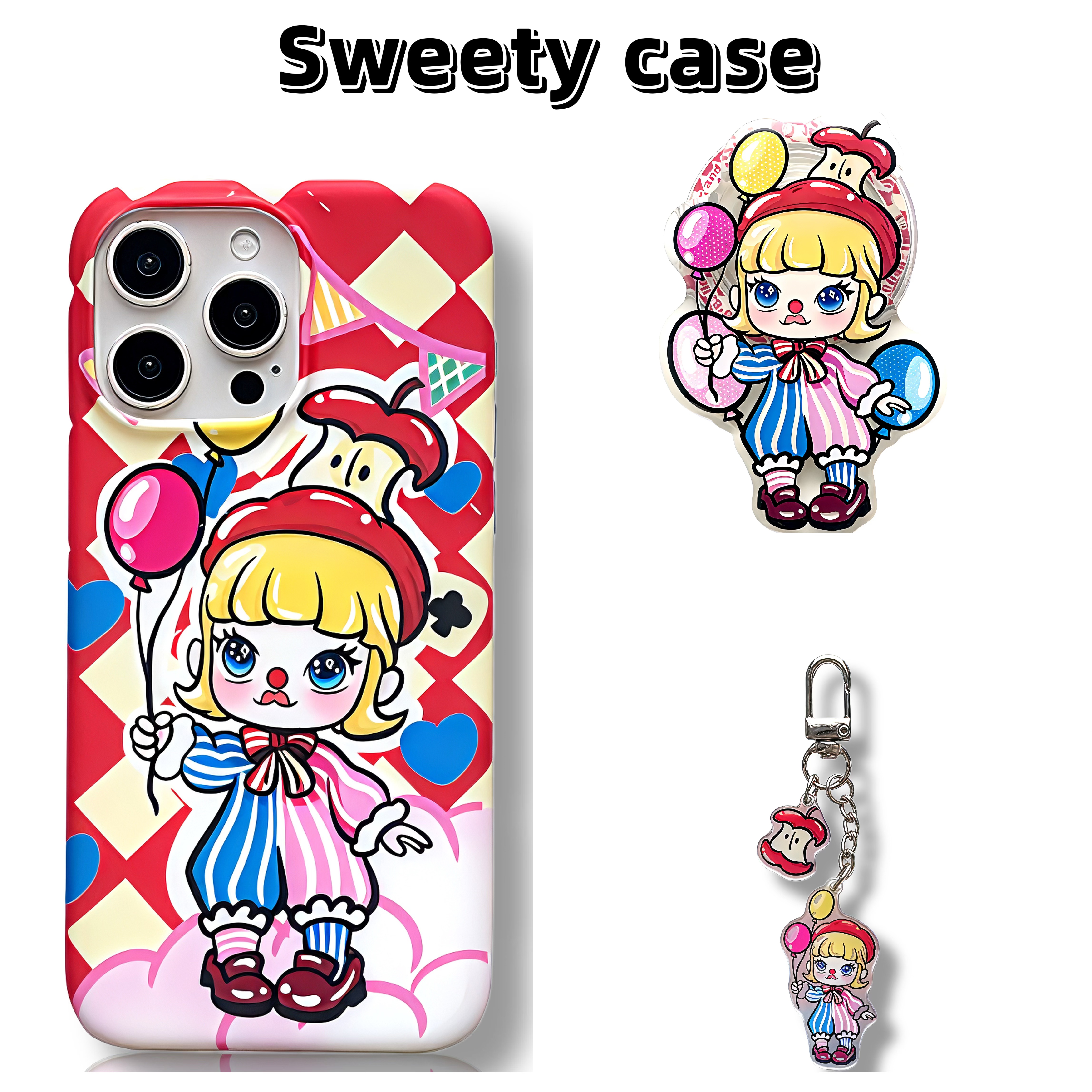 Sweety Case原创磁吸IMD肤感磨砂手机壳适用于苹果16promax15pro