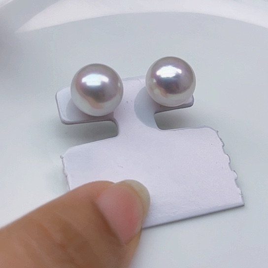 淡水珍珠耳饰未镶嵌