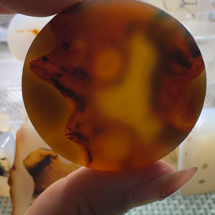 東***哥玛瑙/玉髓未镶嵌项链