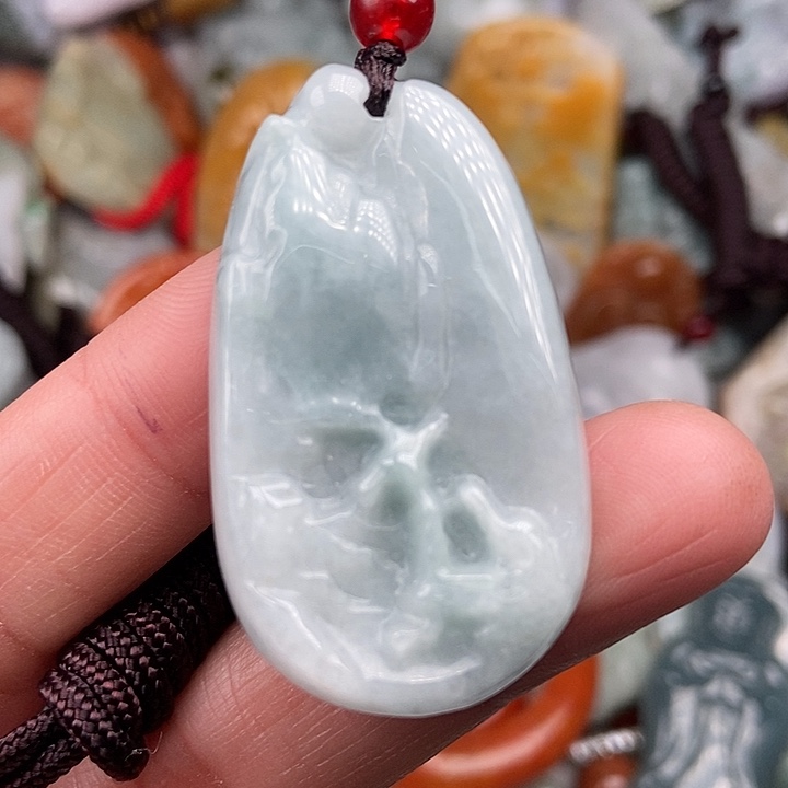 颈饰未镶嵌翡翠翡翠