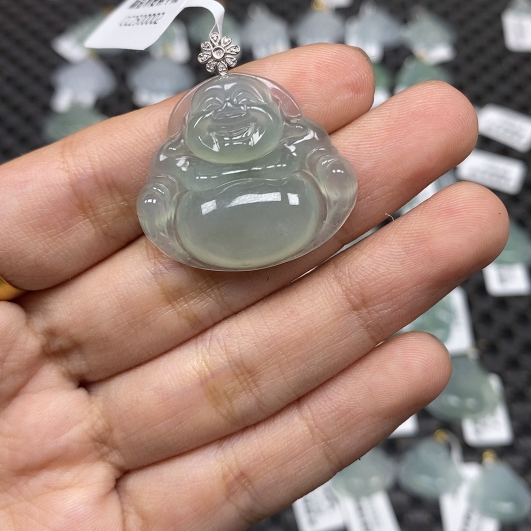 【闪购商品】翡翠吊坠(不含链)未镶嵌是**呀53370