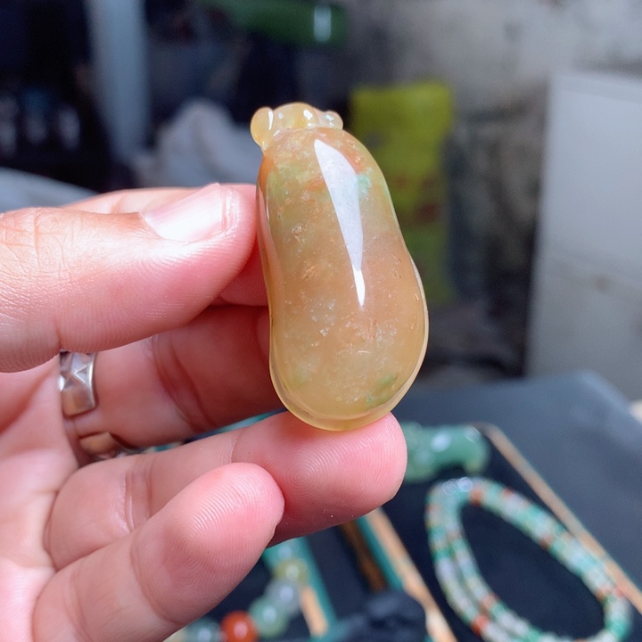 吊坠(不含链)未镶嵌石英质玉