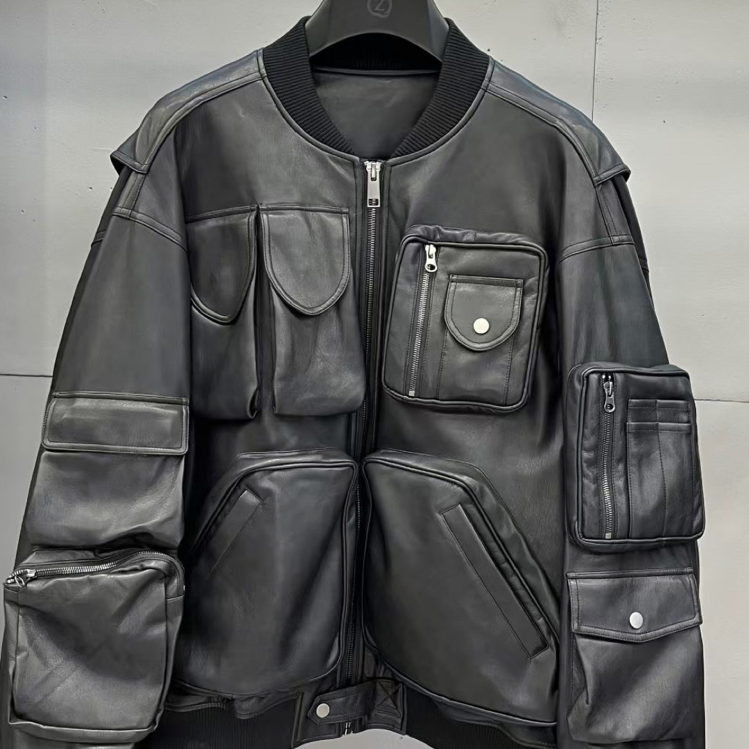 冬季男装LNG机能主题系列休闲保暖短棉服上衣