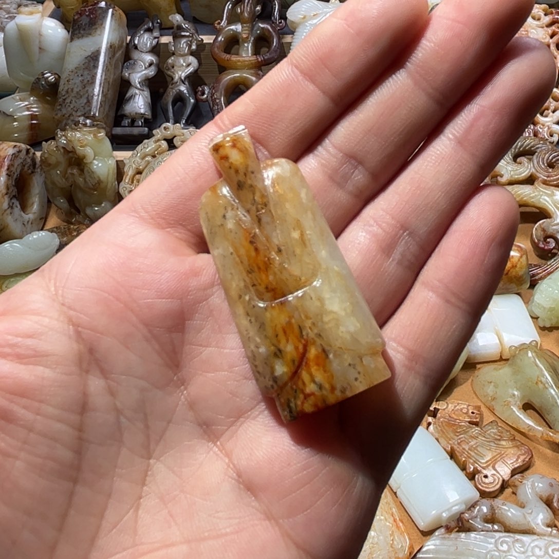 和田玉挂件未镶嵌