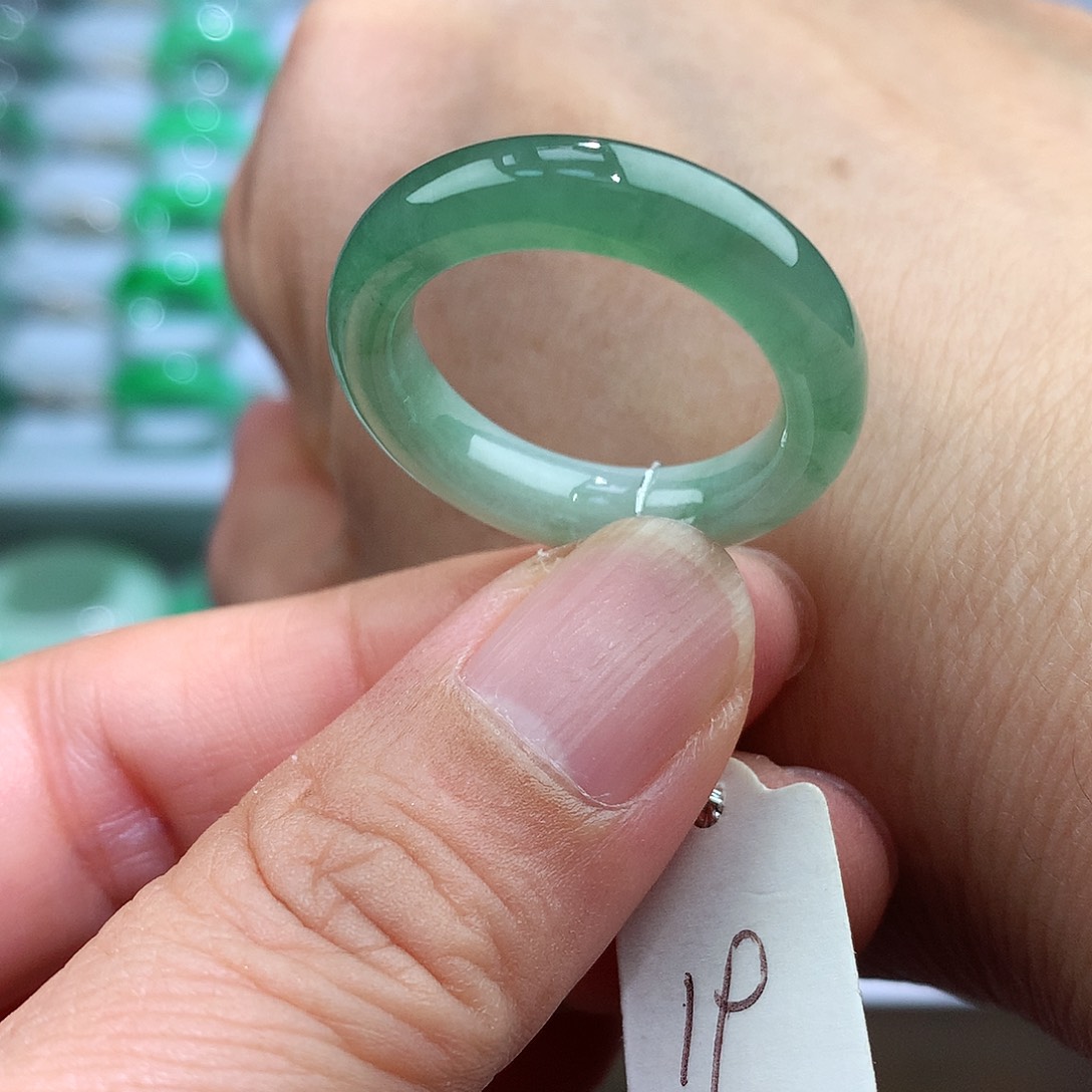 未镶嵌戒指翡翠19号