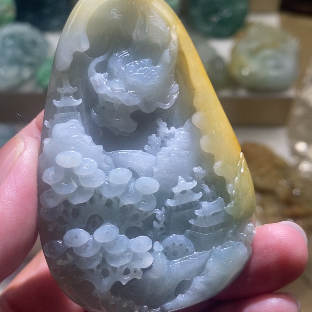 【闪购商品】翡翠颈饰未镶嵌1111111111111