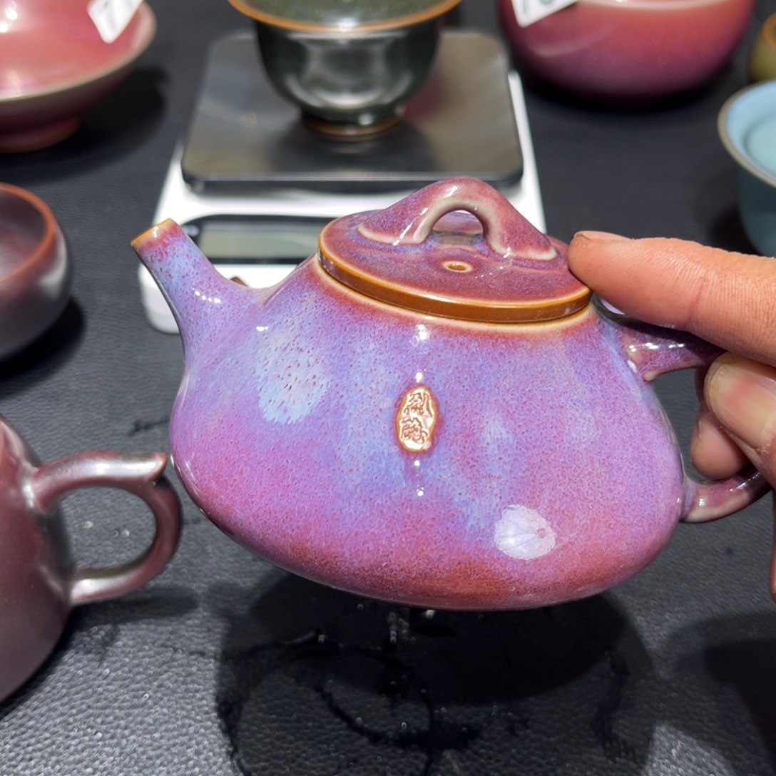 陳***仔钧瓷钧瓷 钧瓷茶具
