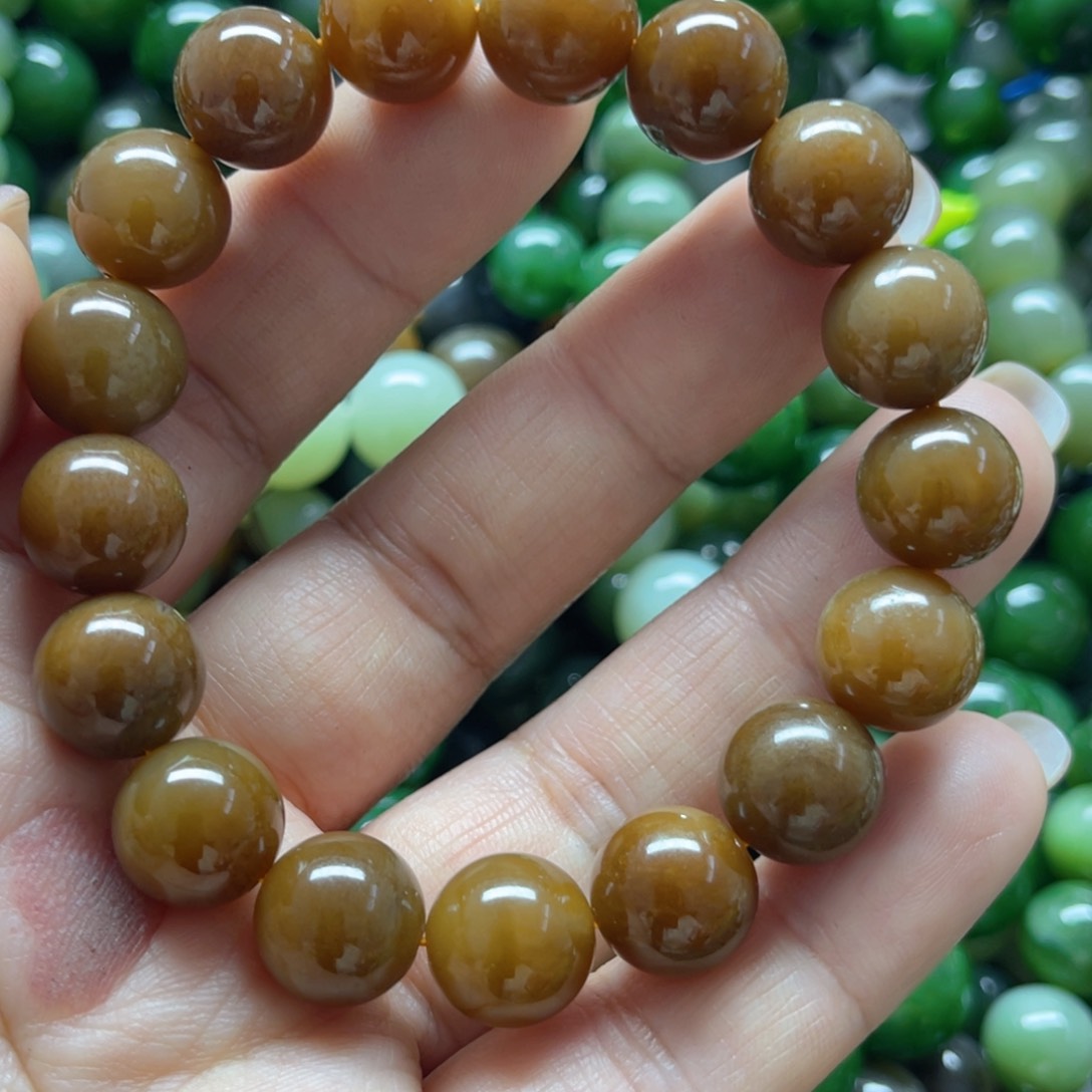 和田玉手链未镶嵌