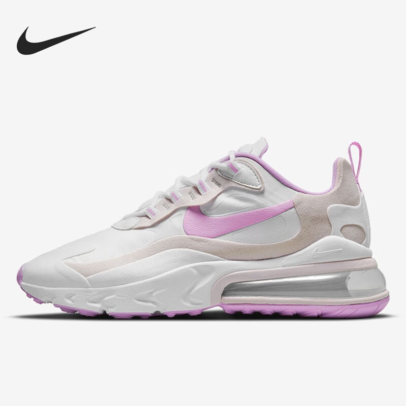 NIKE/耐克 AIR MAX 270 REACT女子回弹缓震气垫运动鞋 CZ1609-100