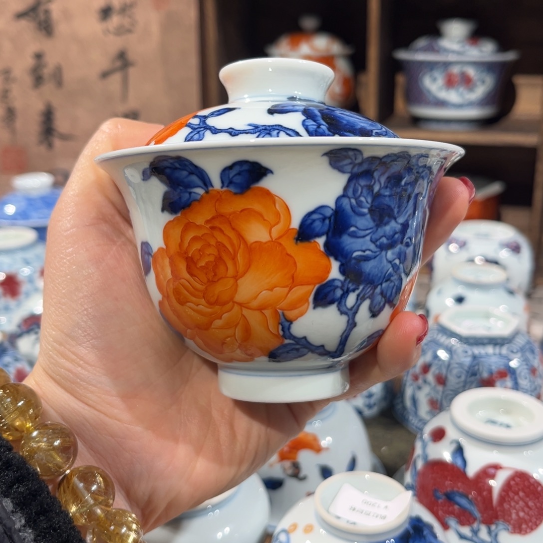 陶杯子景德镇陶瓷主人杯