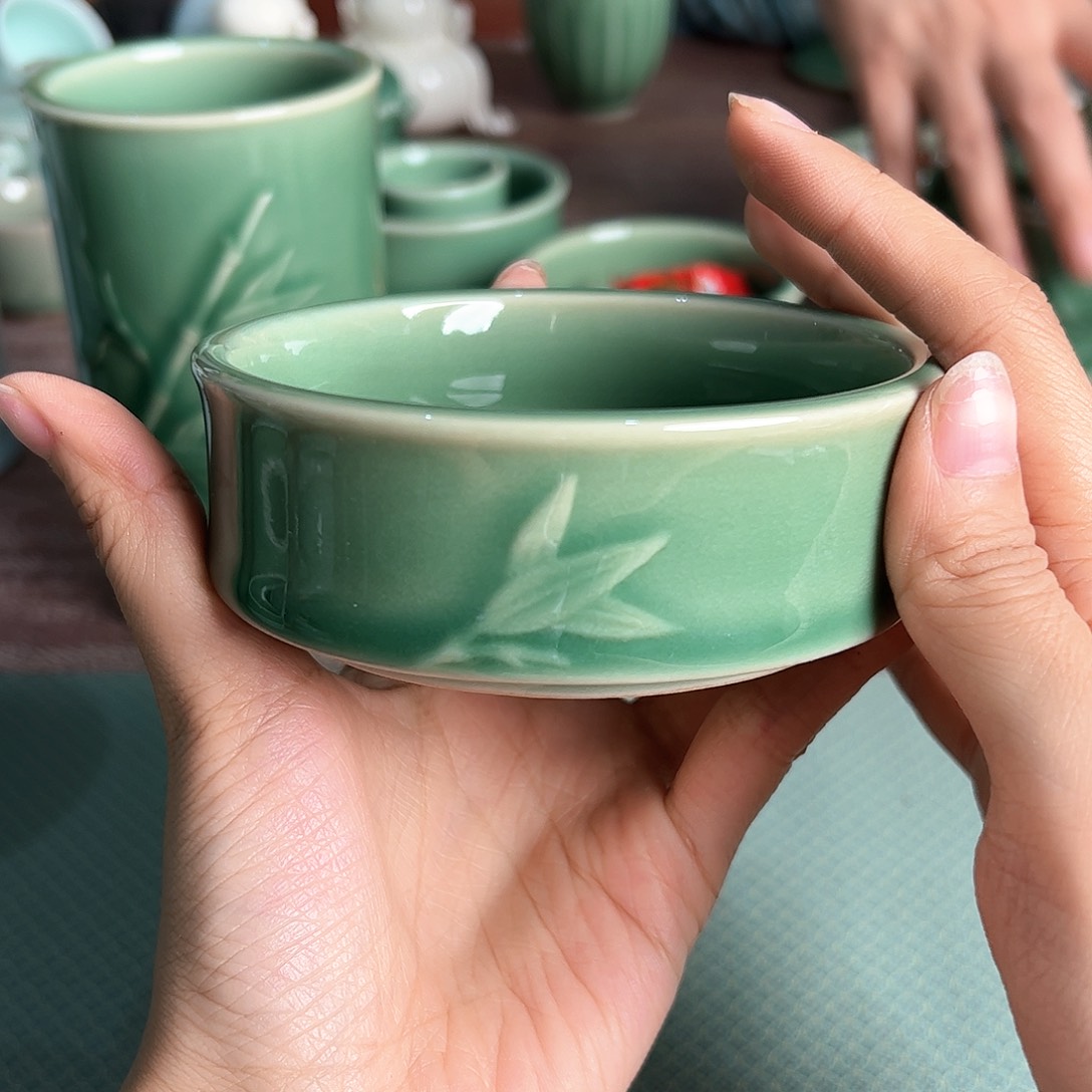 云间青瓷小米茶器