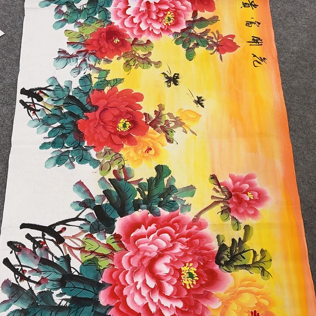 国画事事如意万事顺利