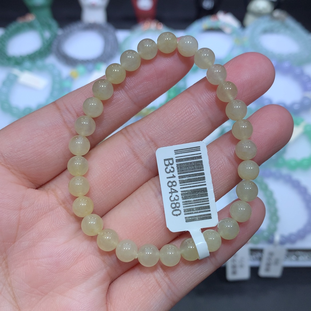 翡翠未镶嵌手串天然