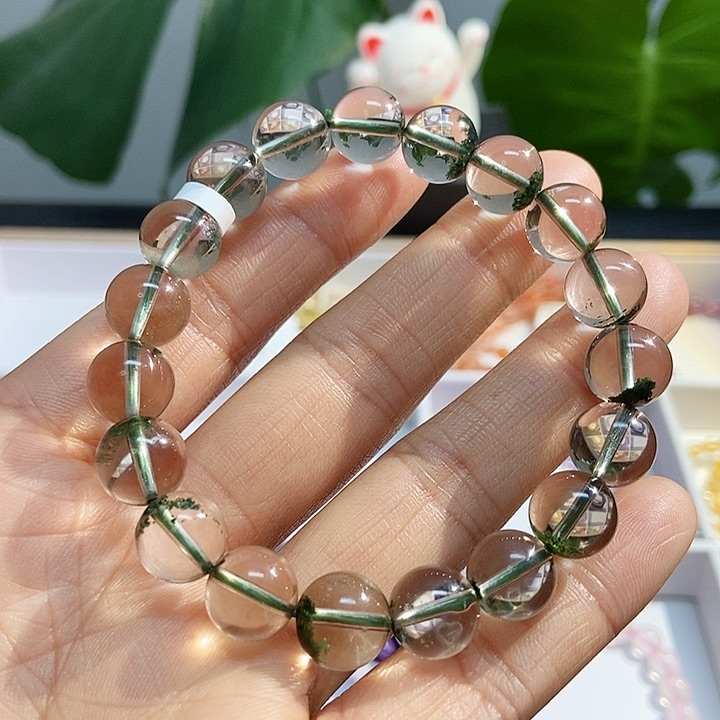 水晶手链未镶嵌绿幽灵10