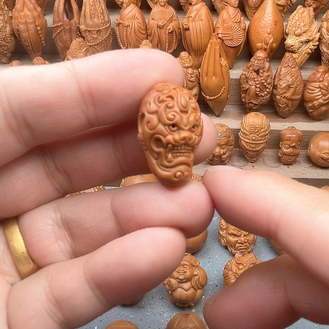 橄榄核吊坠17三通福利