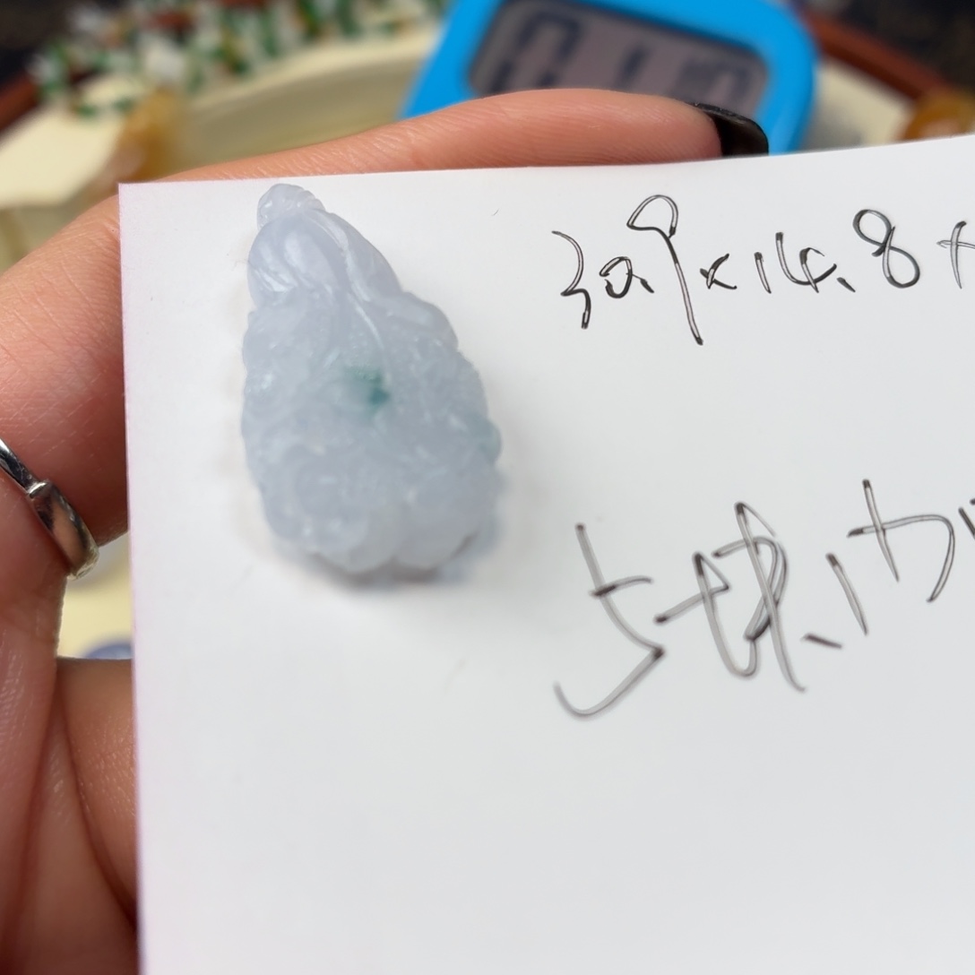 摸***挞定制翡翠未镶嵌白菜