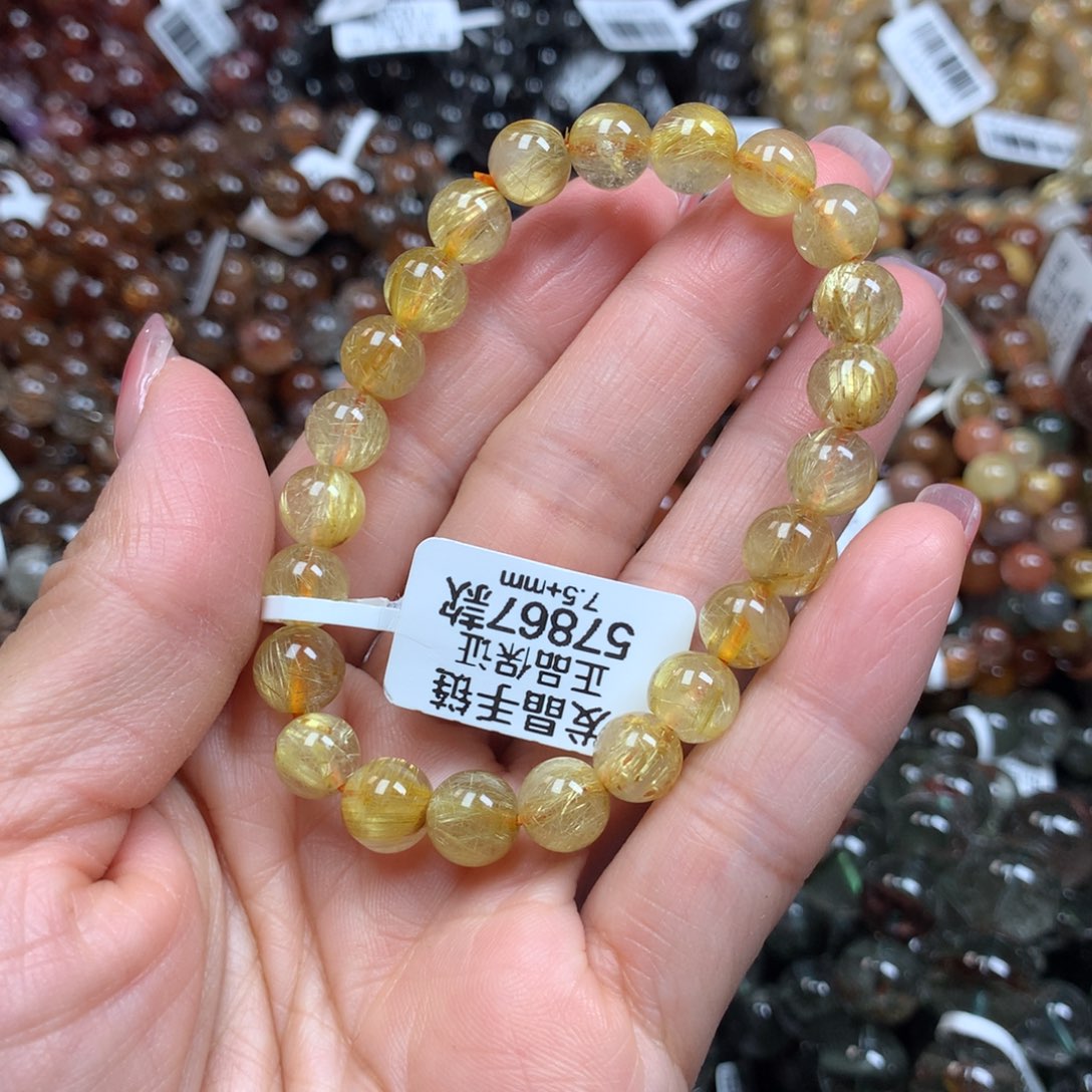 水晶手链未镶嵌手链