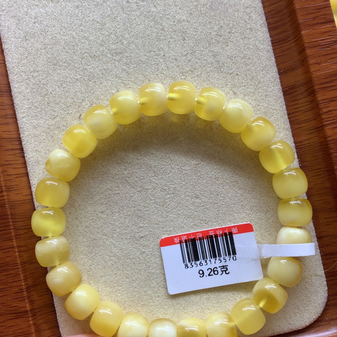 蜜蜡手链未镶嵌蜜蜡