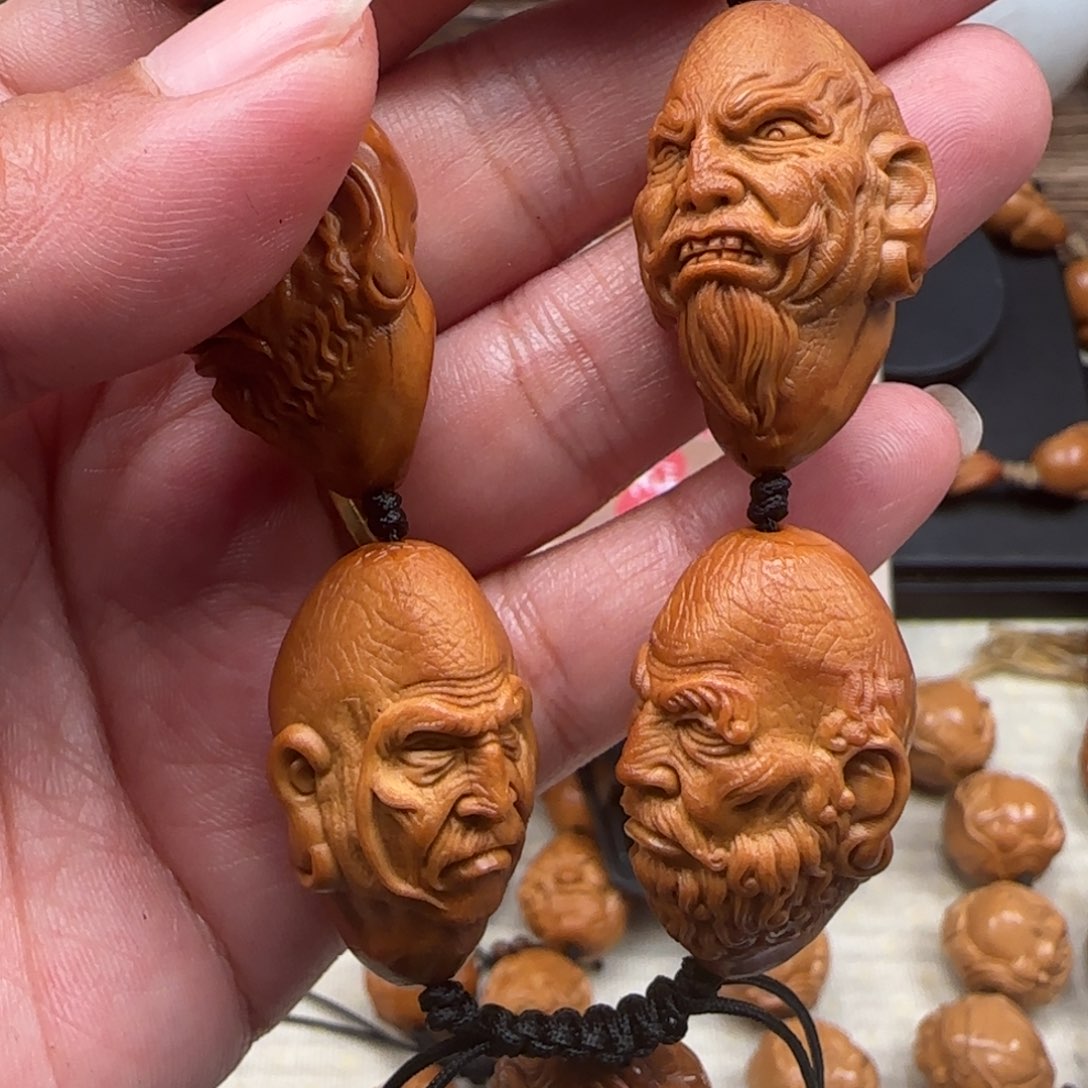 橄榄核手串昆****羊橄榄手工制作工艺