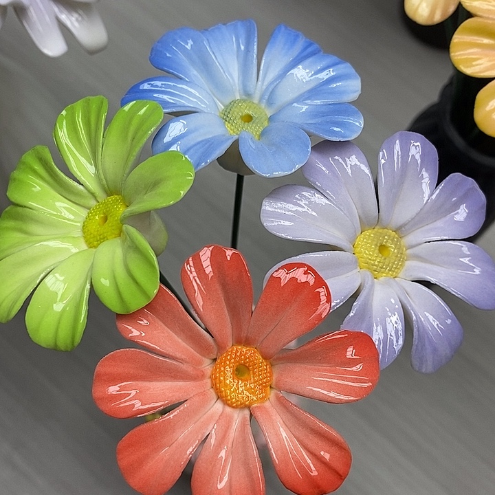 陶瓷陶瓷材料加工4朵