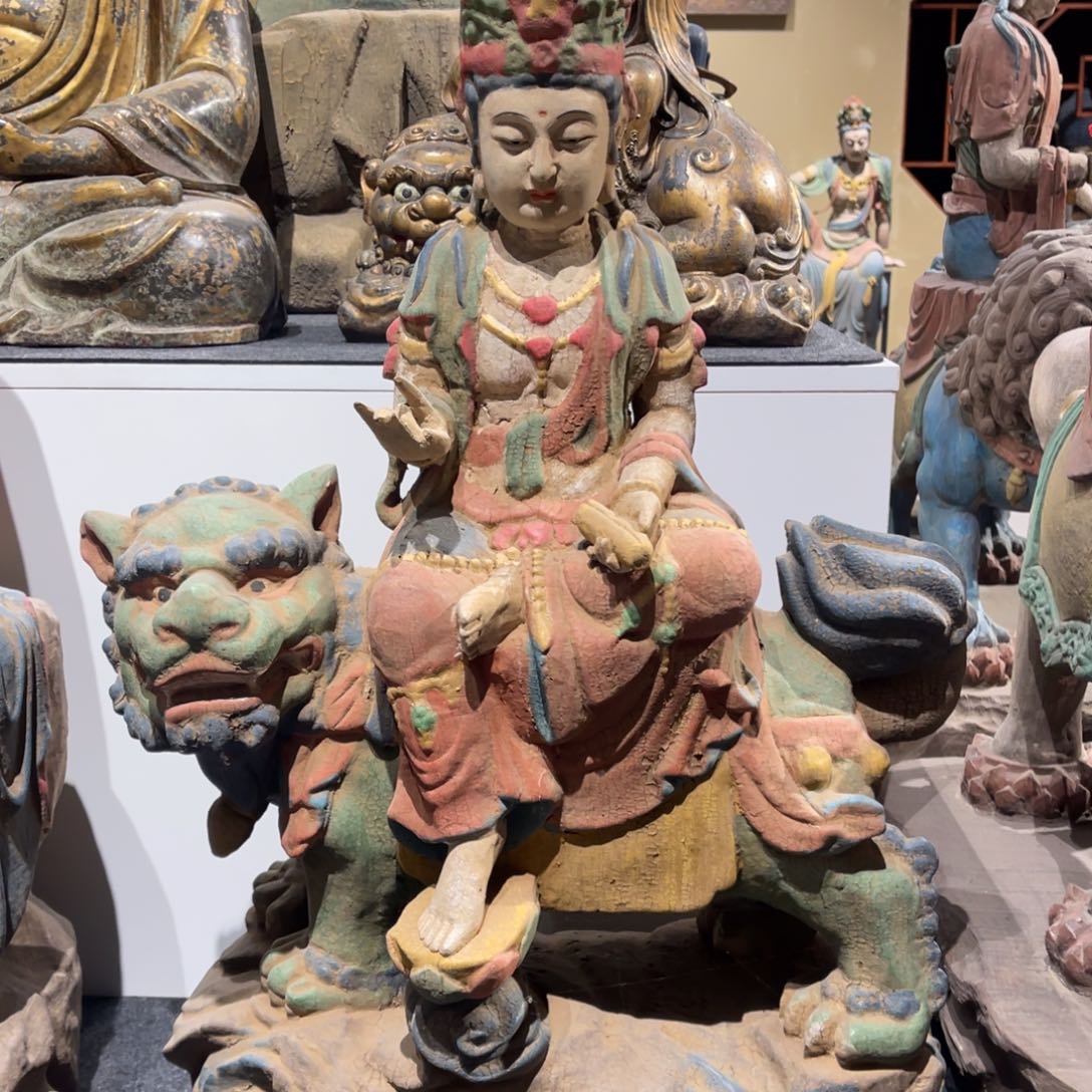 寒***常木不包邮 木雕摆件高60厘米